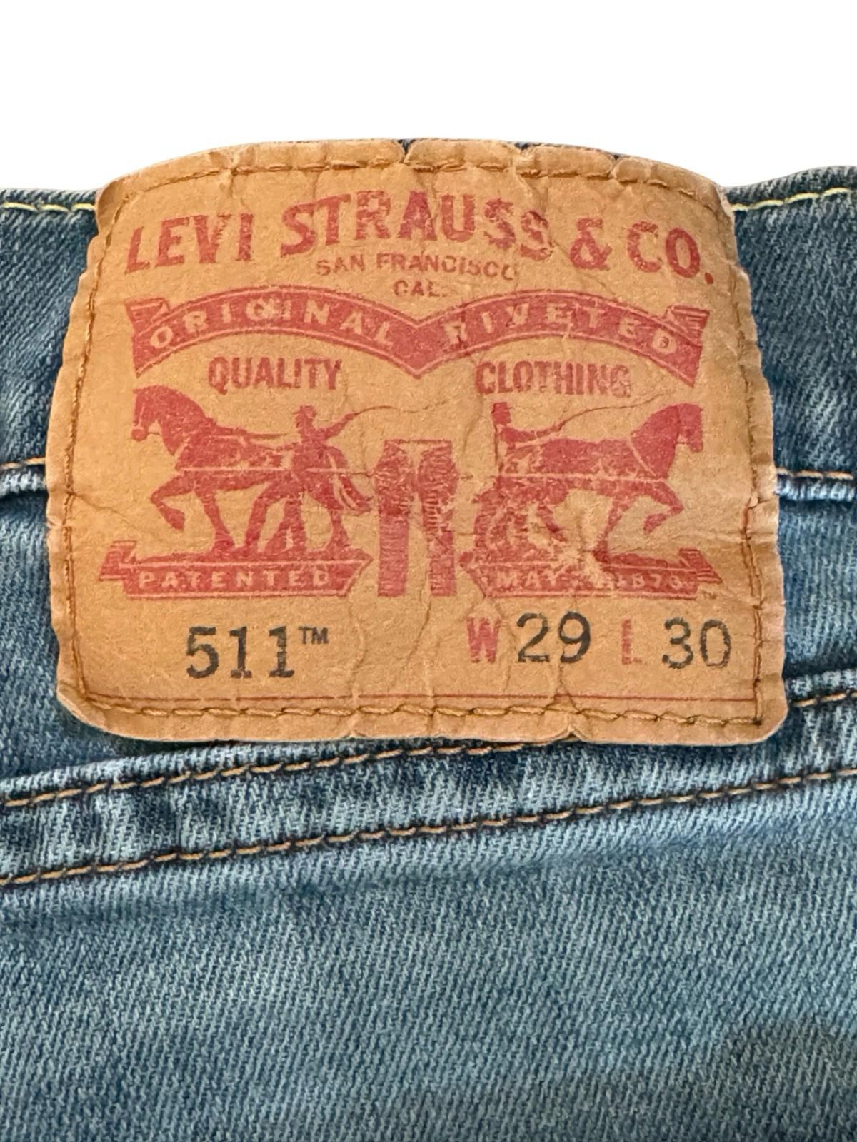 Levis 511 Blue Jeans Size 29x30 Denim