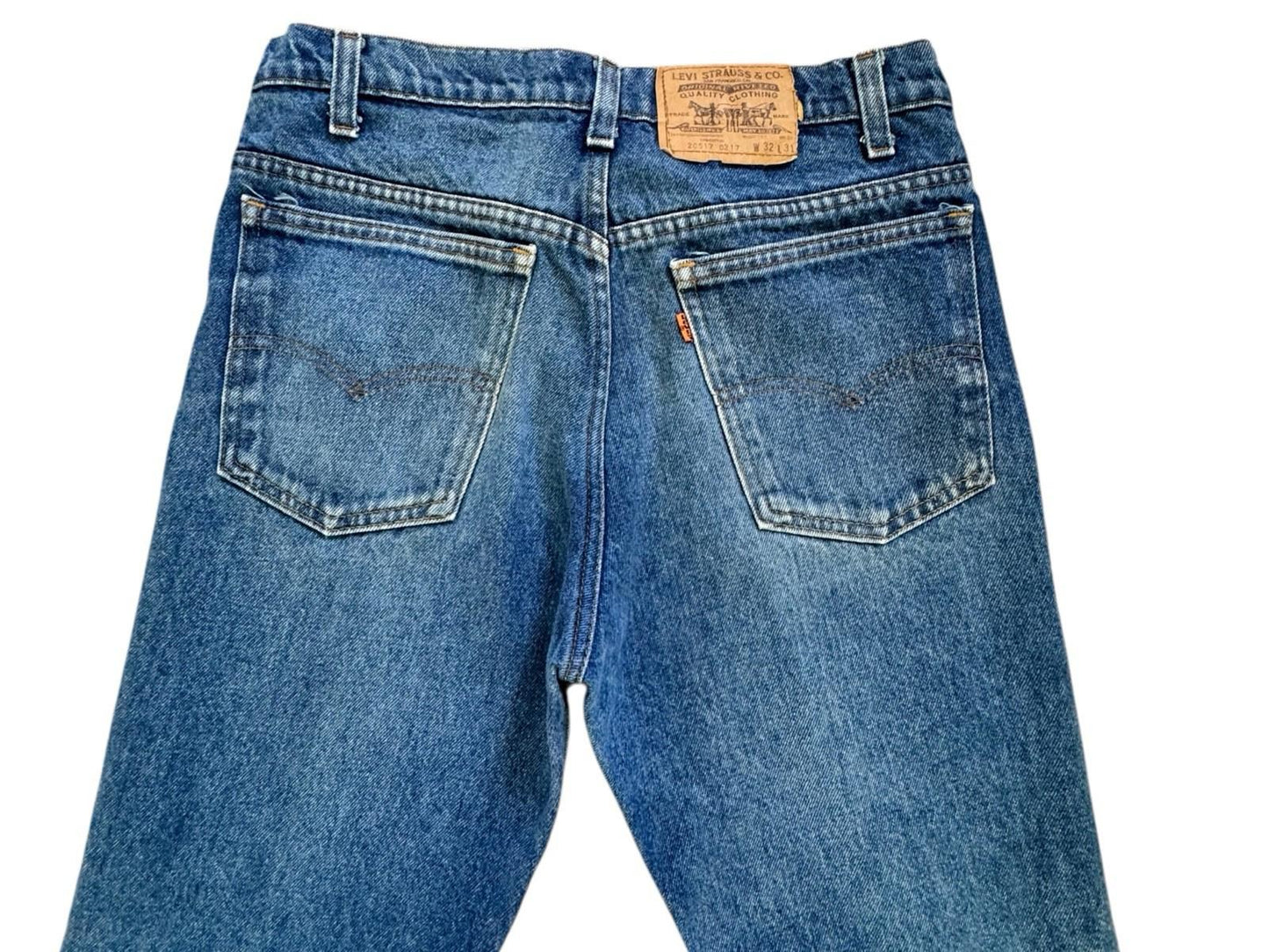 Vintage Late 70s Early 80s Levi's Orange Tab Jeans Made in USA 32x31