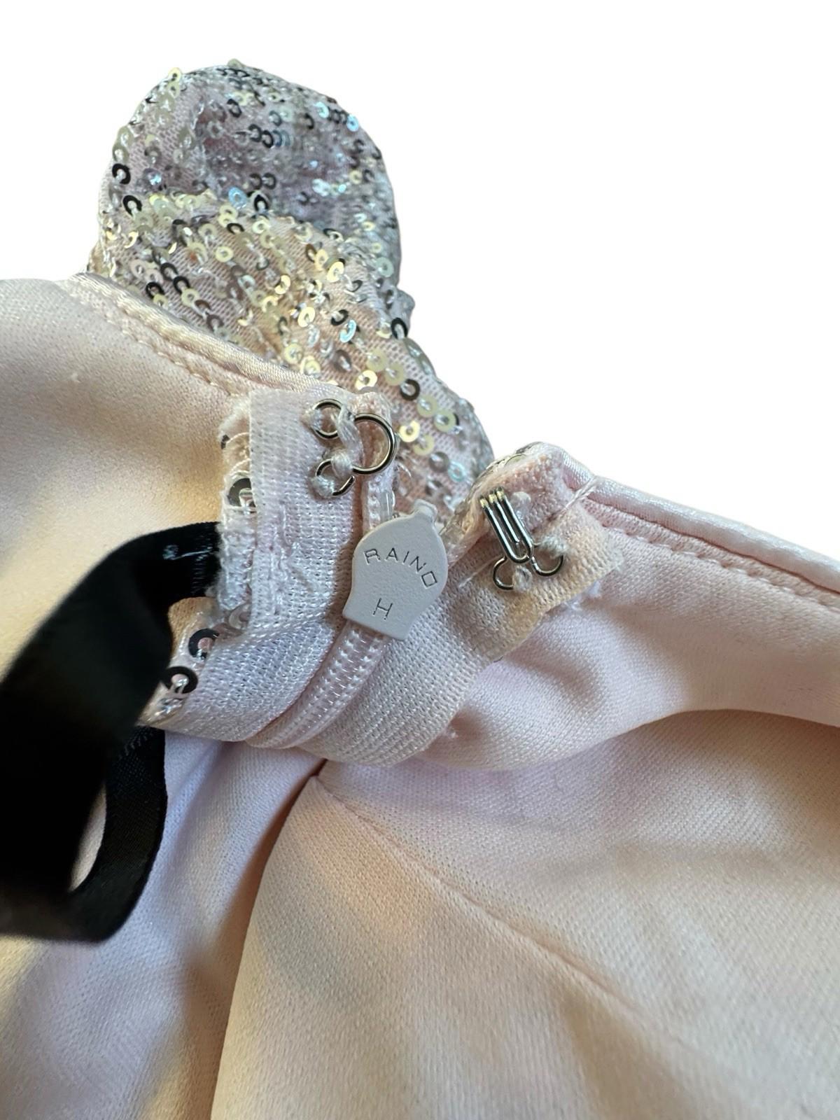 Speechless Pink Sequined Full Length Gown Wedding Prom Party Formal Dress XS