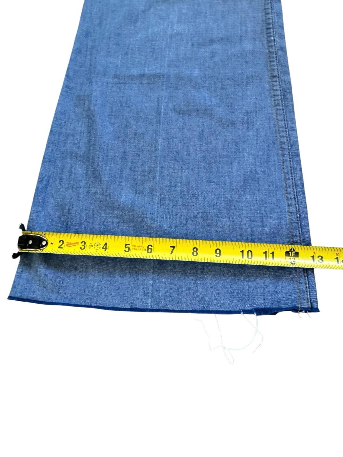 Vintage 1970s LEVIS FOR ME Blue Hopsack Bell Bottom Pants BIG E White Tag 30
