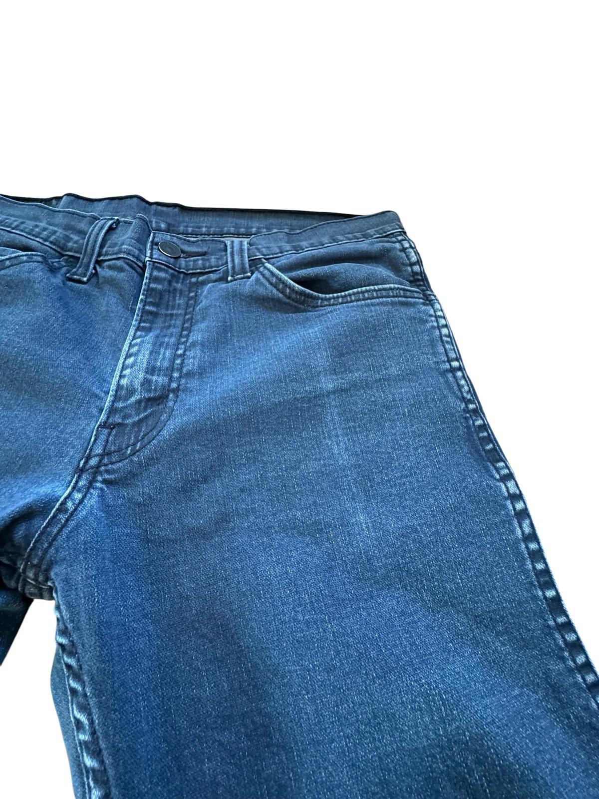 Levis 511 Indigo Blue Jeans Size 32 x 34 Denim Excellent Condition