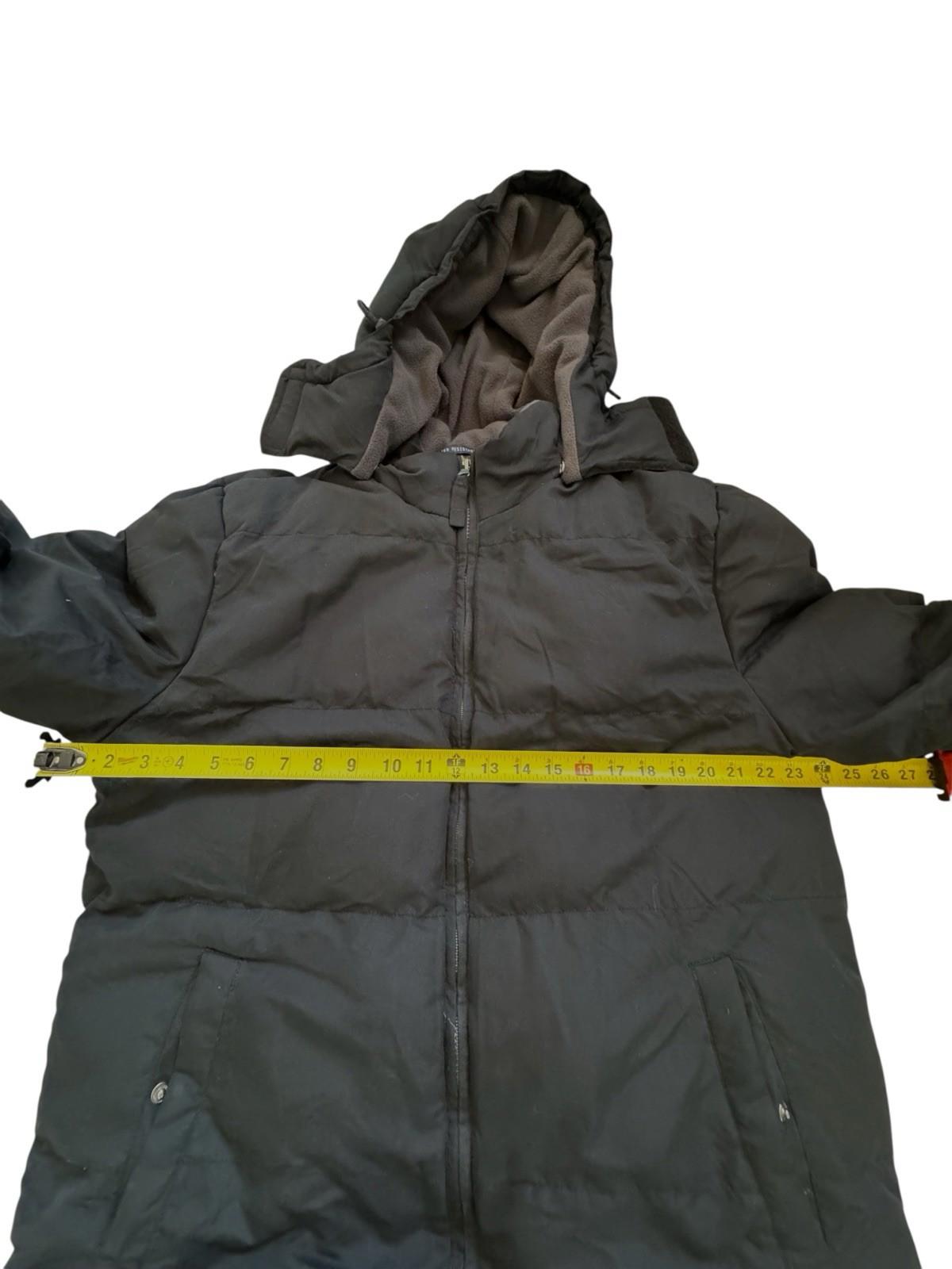 St. John's Bay Men's Puffer Jacket Winter Coat With Hood Size Medium