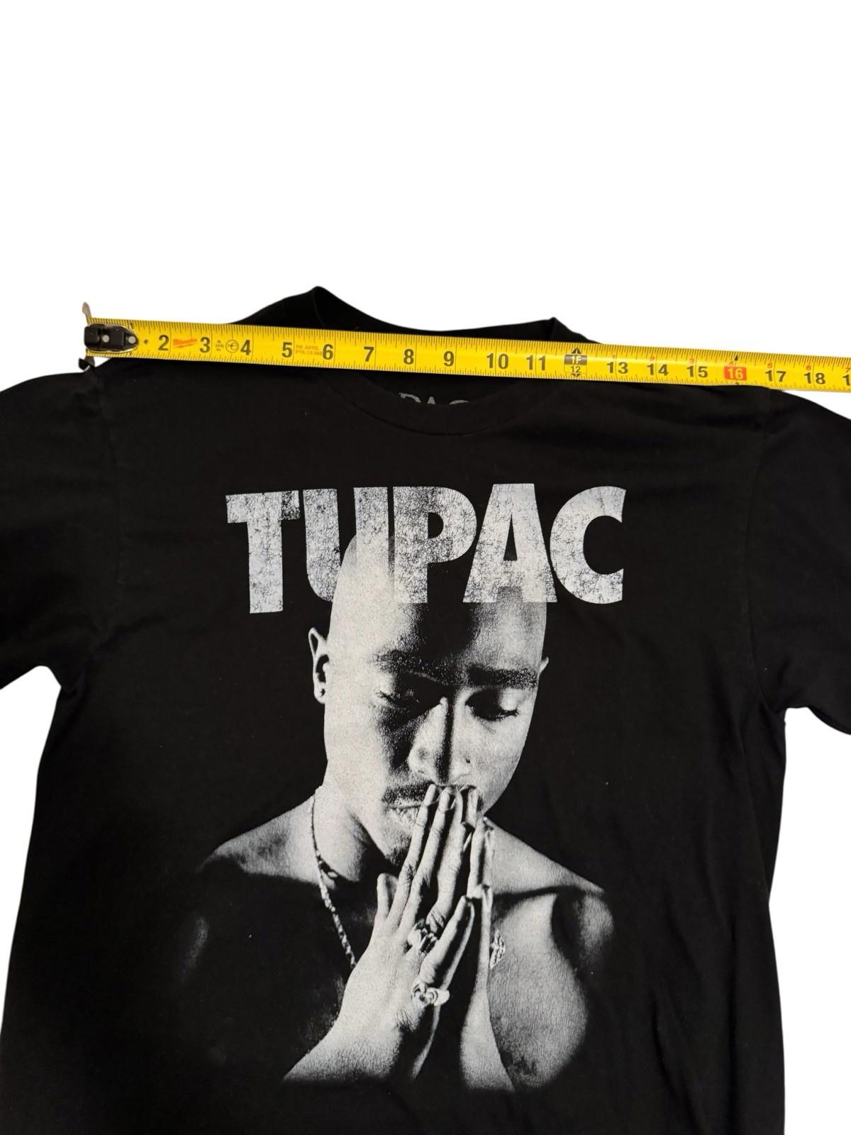 Tupac Shakur Unisex Black Tee Shirt Small Mens Graphic