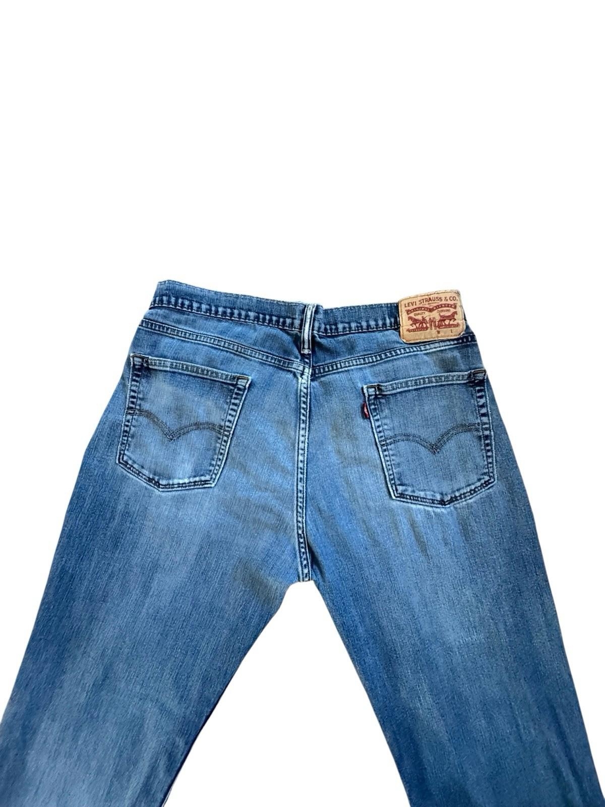 Levis Blue Jeans Size 36 x 30 Denim Well Worn And Soft Could Be 505 or 513