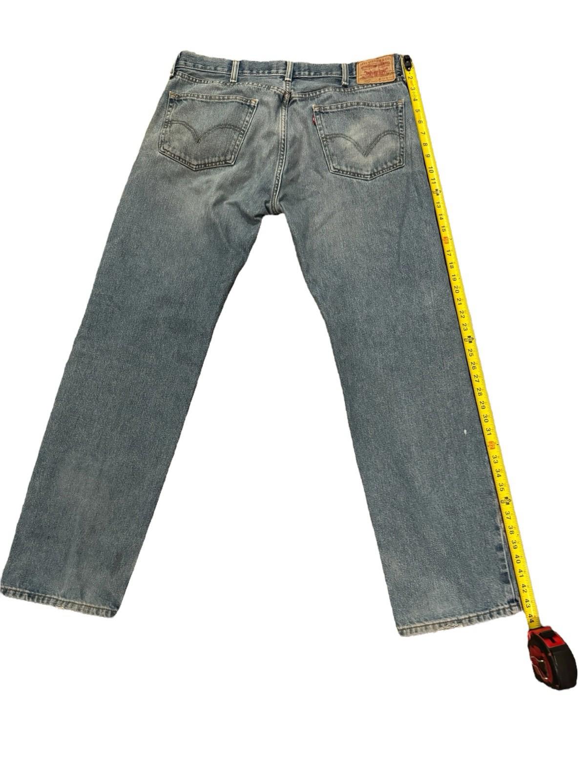 Vintage Mens Levis 505 Jeans Straight Fit 38/34