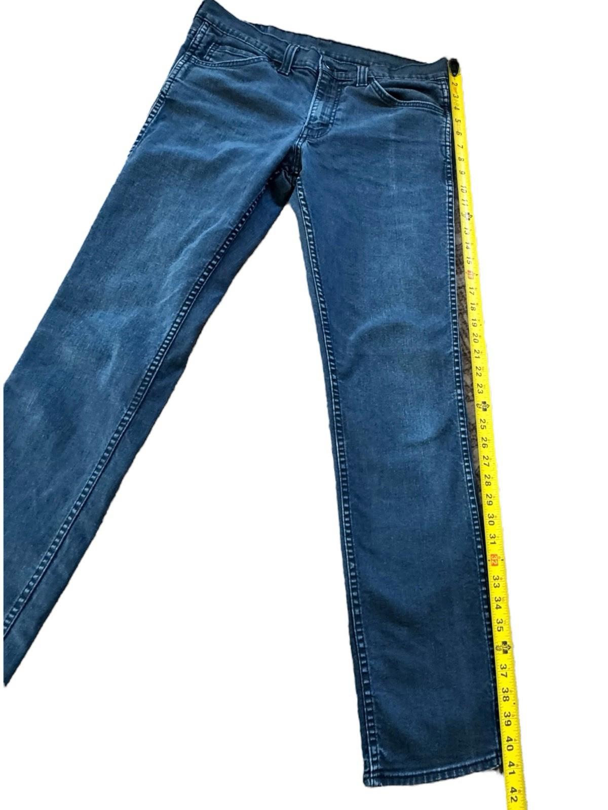 Levis 511 Indigo Blue Jeans Size 32 x 34 Denim Excellent Condition