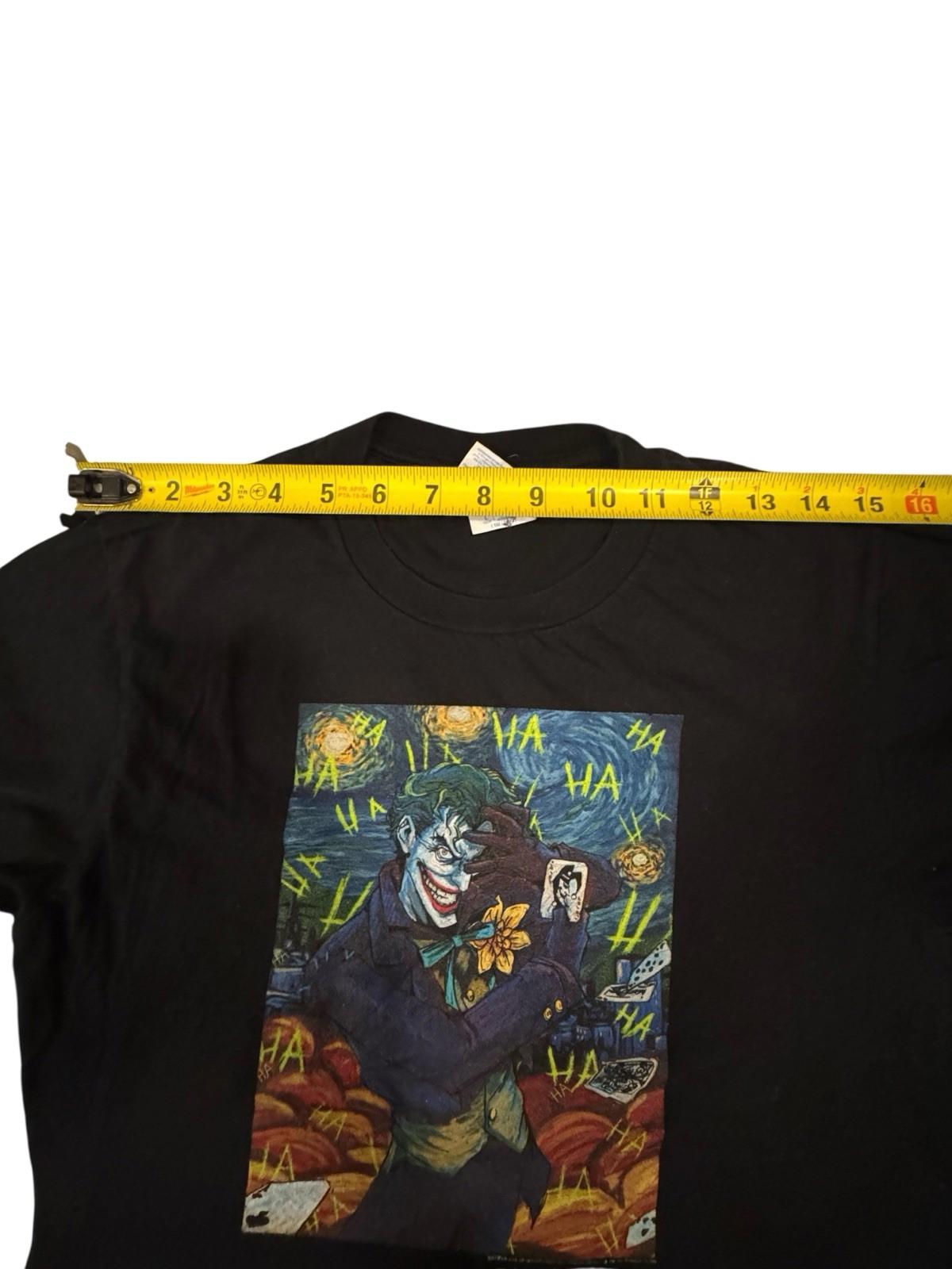 Batman Movie Joker Tshirt Graphic T-Shirt Tee Shirt YOUTH Medium Halloween