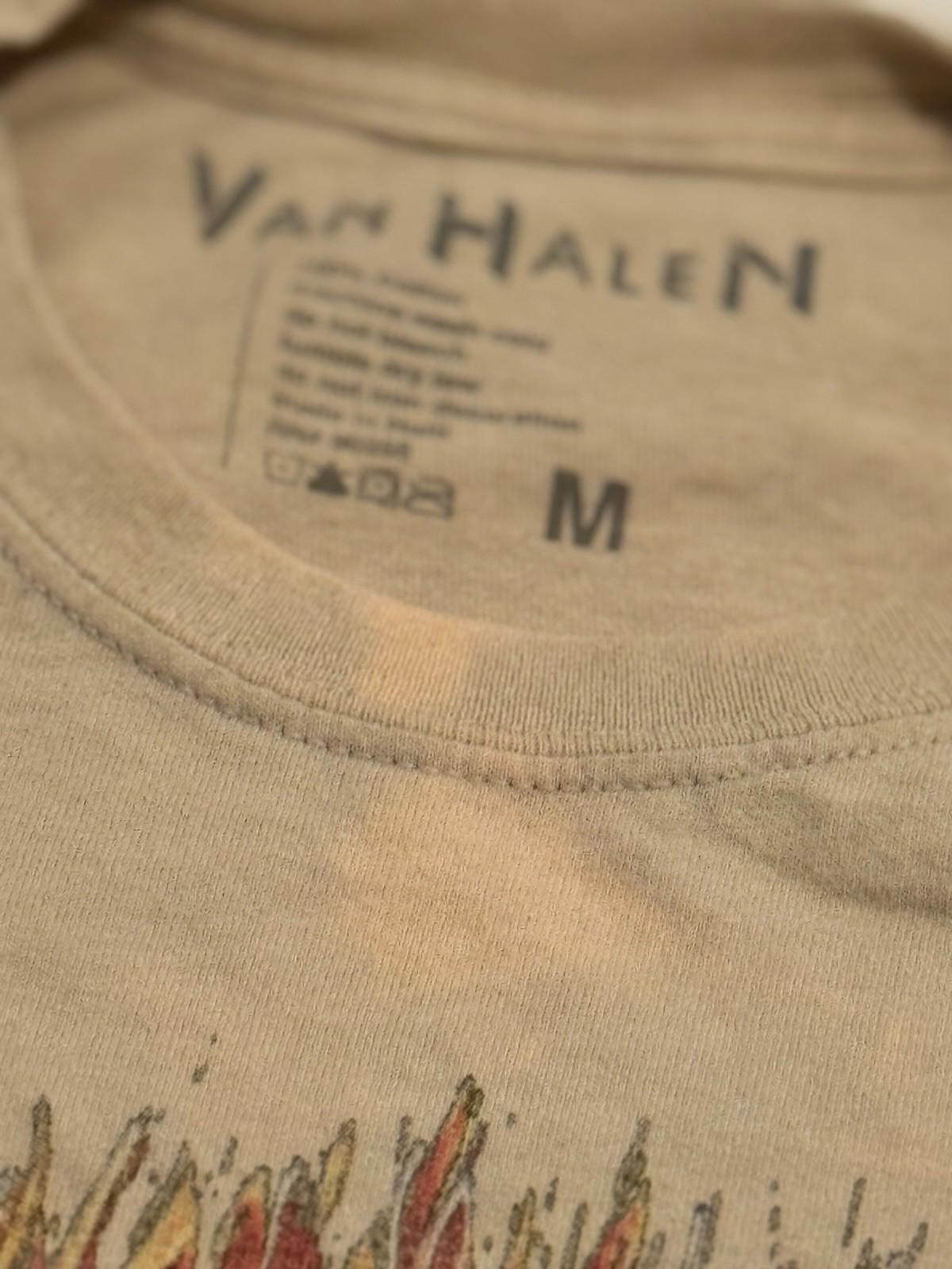 Van Halen Mens Vintage 1979 Tour Original Shirt Graphic Tee