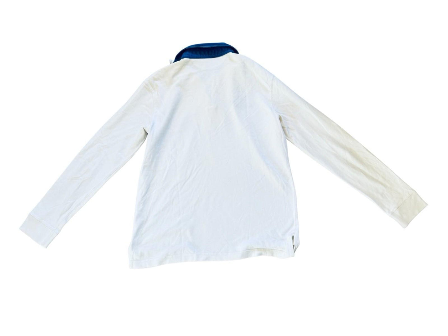 Vintage Polo Rugby Shirt HMS Ralph Lauren Preppy Yachting Sportsman Rope Ties M