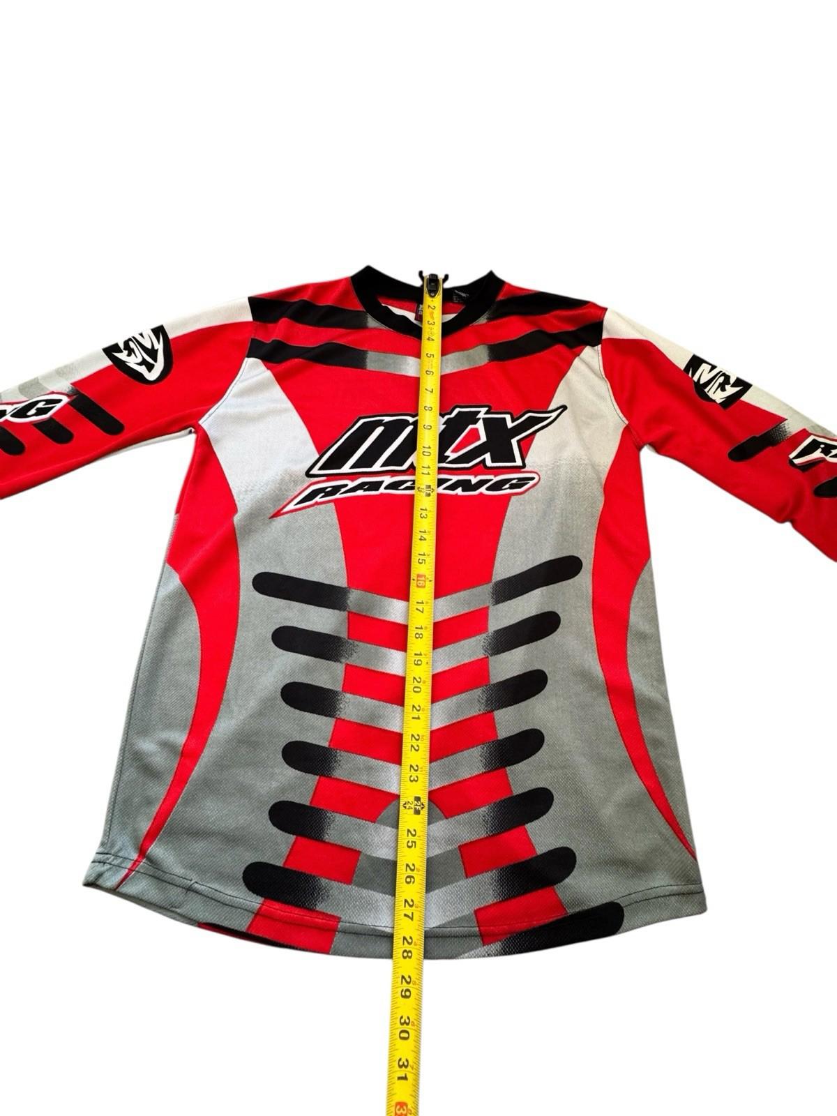 MTX Men's Motocross Racing Jersey Long Sleeved Shirt Size XL