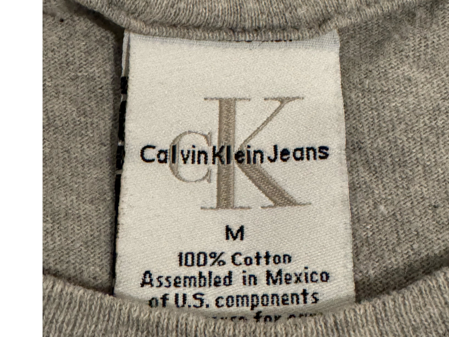 Calvin Klein CK Jeans T Shirt Casual Cotton Tee Size Medium