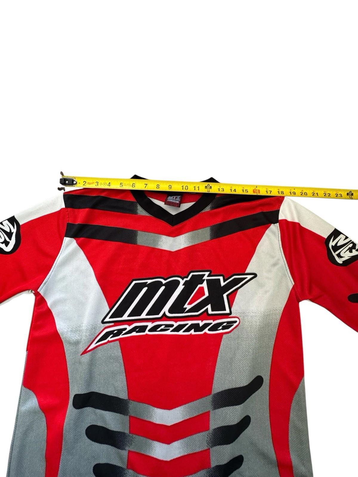MTX Men's Motocross Racing Jersey Long Sleeved Shirt Size XL