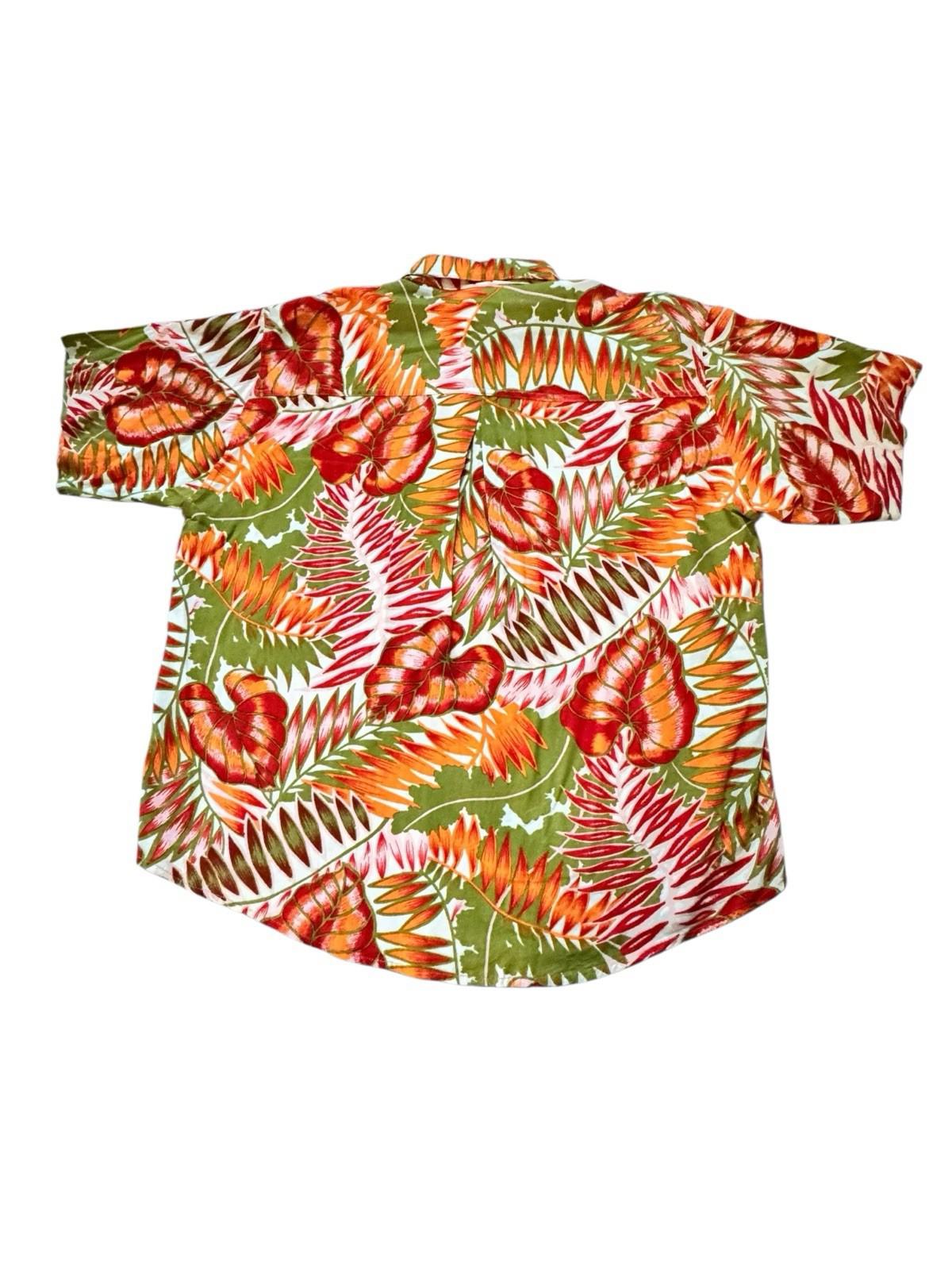 Fabulous Vintage Hawaiian Rayon Shirt Made In Indonesia Men's XL