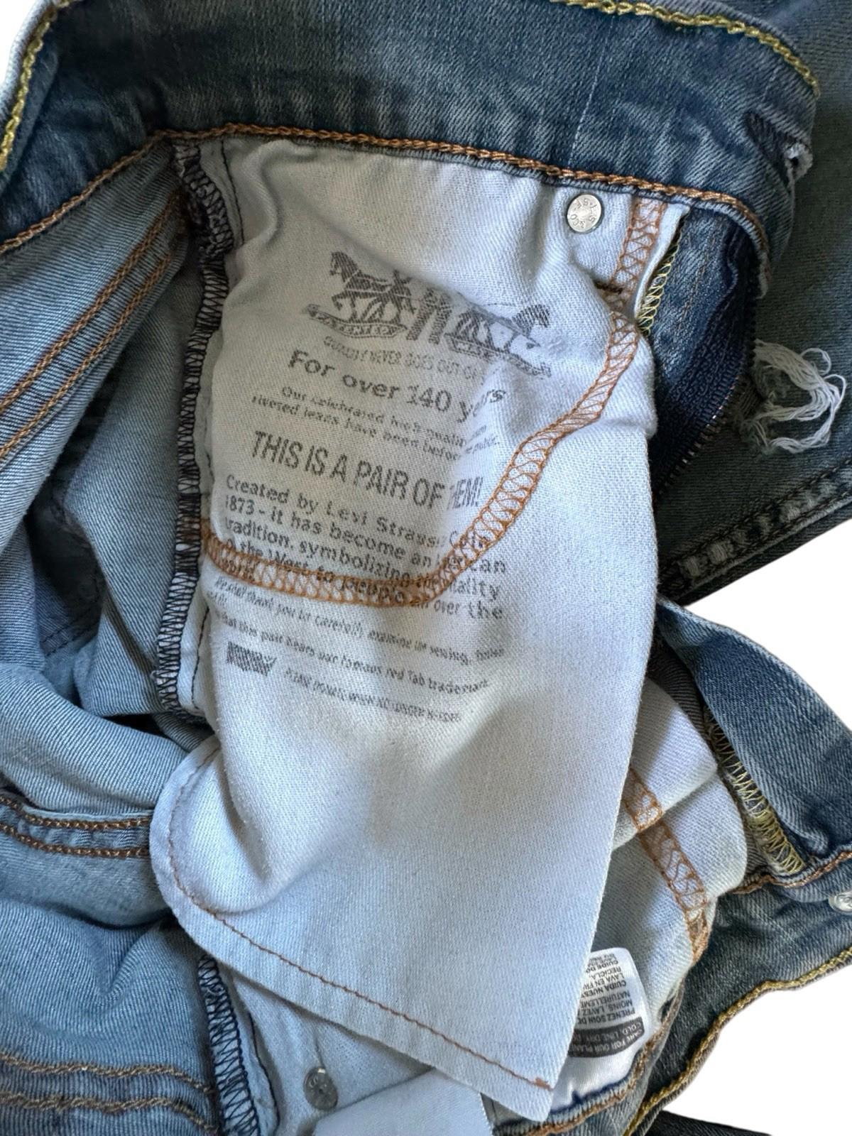 Levis 511 Blue Jeans Size 29x30 Denim