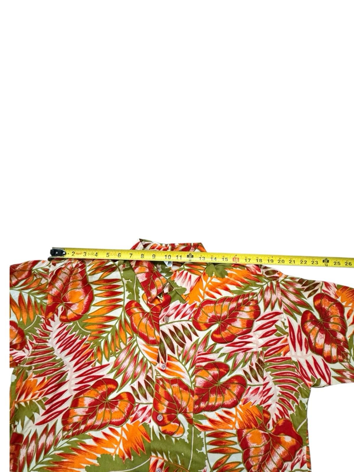 Fabulous Vintage Hawaiian Rayon Shirt Made In Indonesia Men's XL