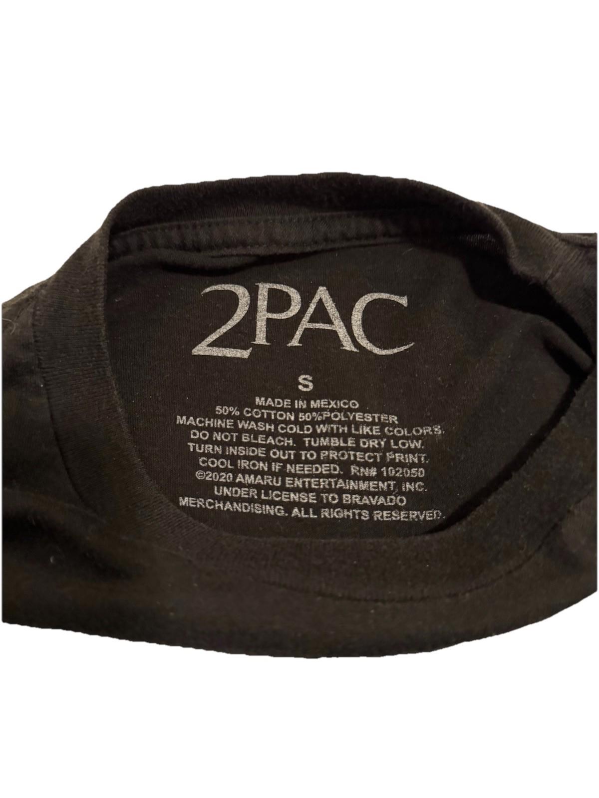 Tupac Shakur Unisex Black Tee Shirt Small Mens Graphic