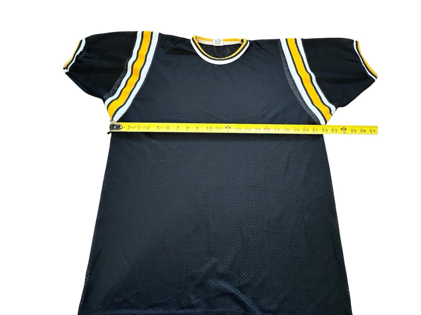 Vintage MASON Black Football Athletic Mesh Jersey 42-44