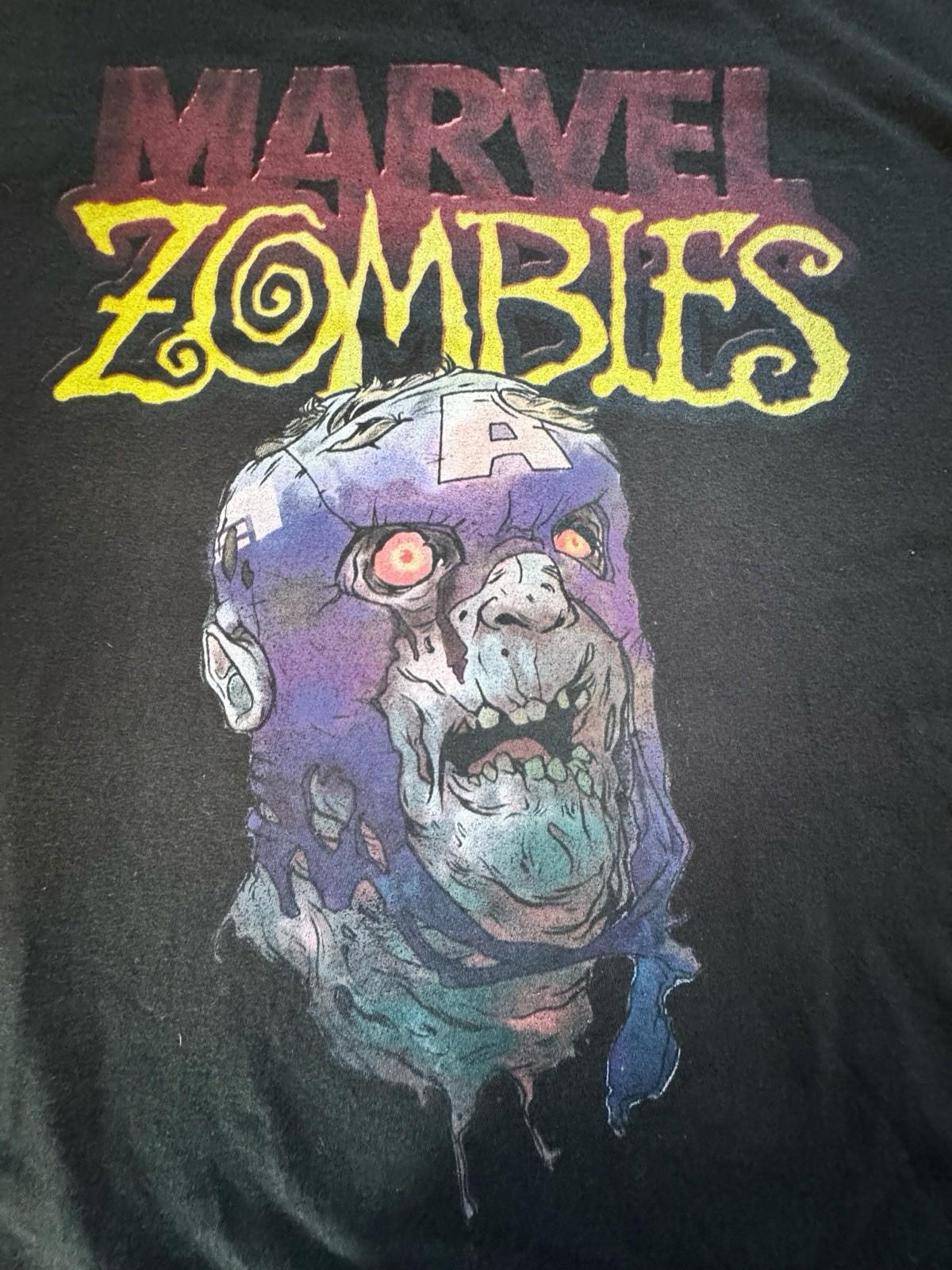 Vintage Marvel Zombies T-Shirt With DELTA Tag Size 3 XL Halloween