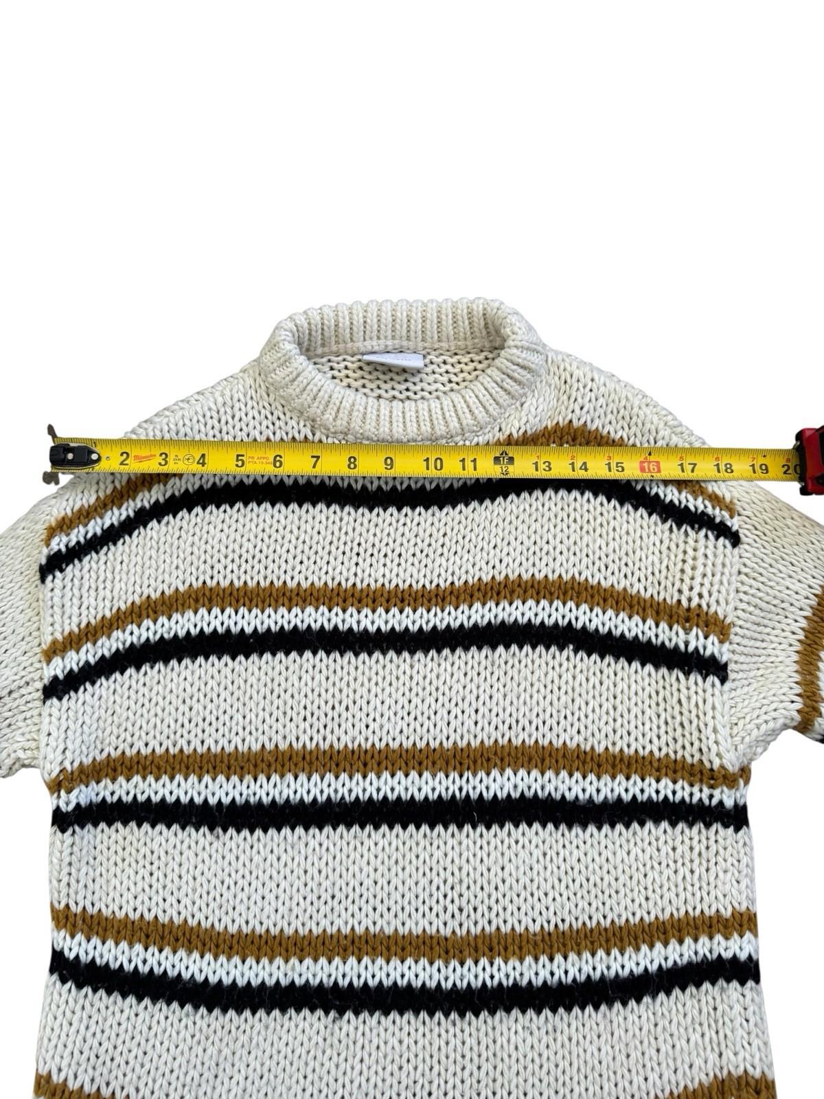 Rue Stiic Australia Bali Women's Striped Wool Sweater Size Small