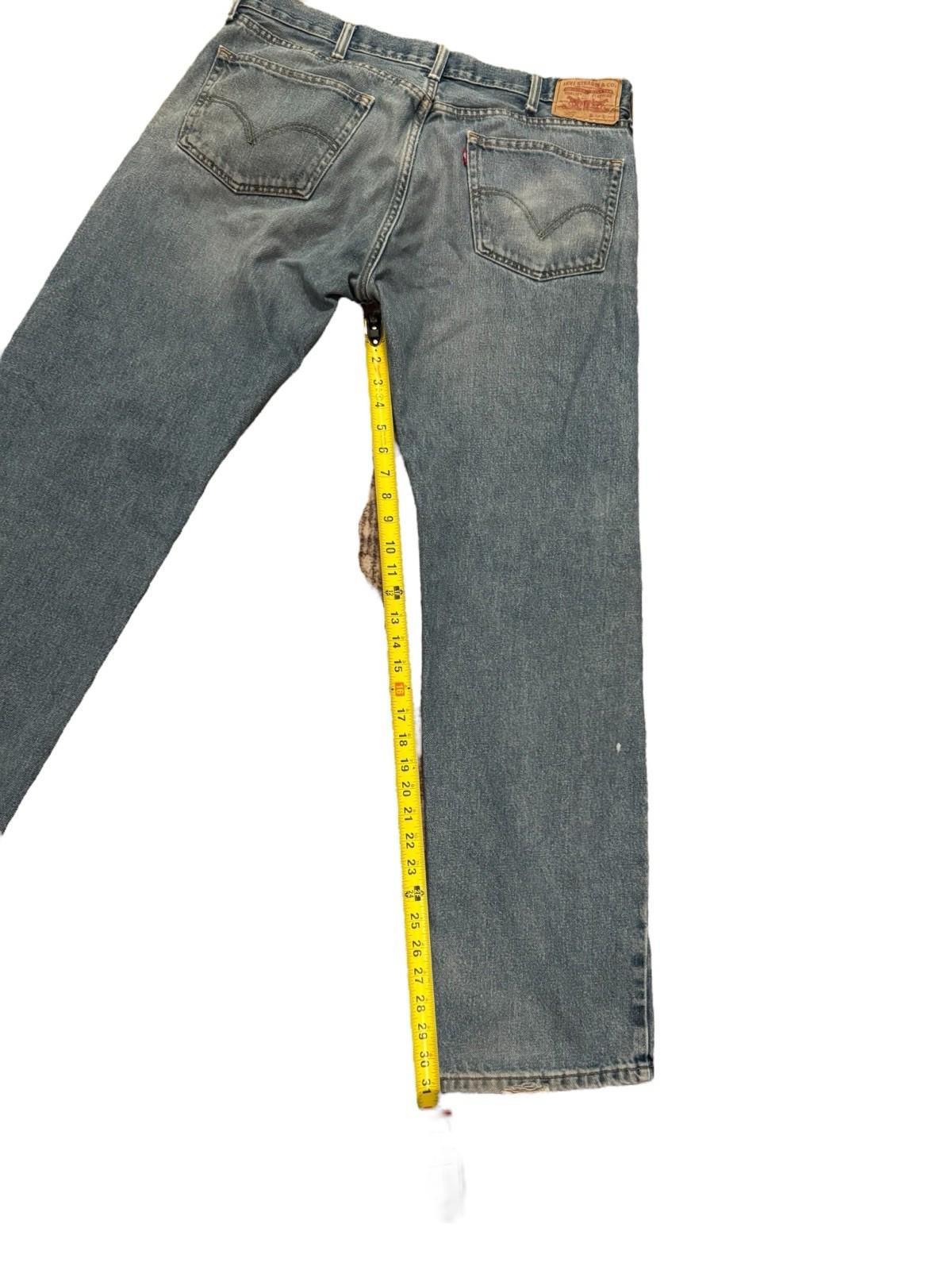 Vintage Mens Levis 505 Jeans Straight Fit 38/34