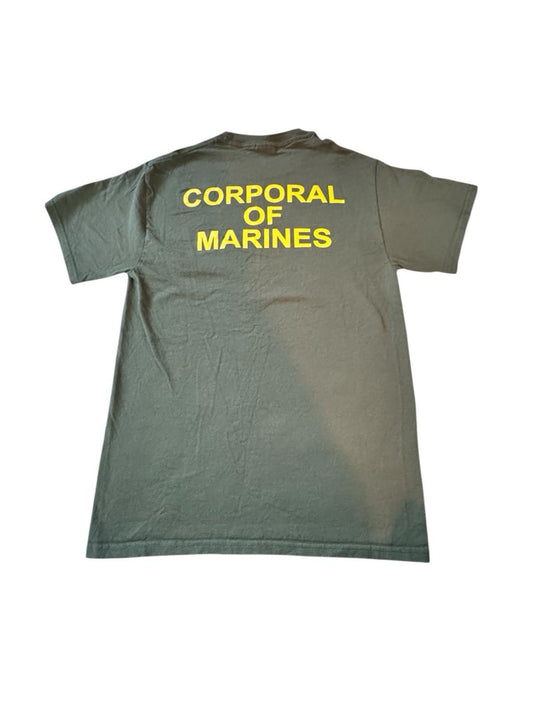 Vintage 1990s Military Corporal of Marines T-shirt Port and Co Mens Small