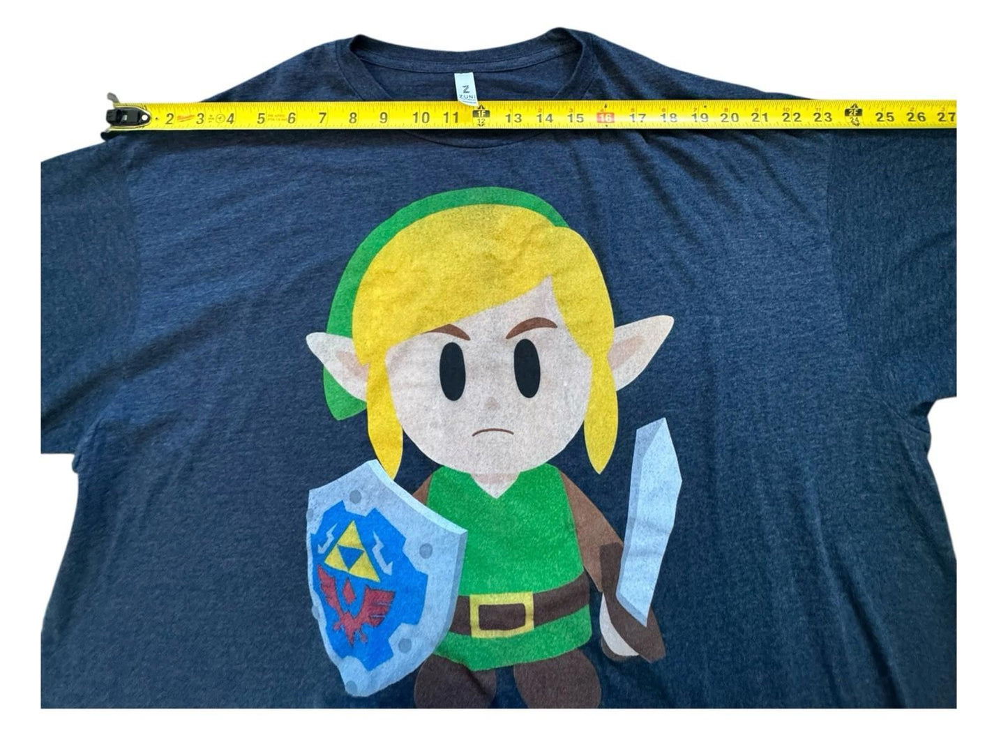 Zuni Licensed Nintendo ZELDA LINK T-Shirt Unisex Size 2XL