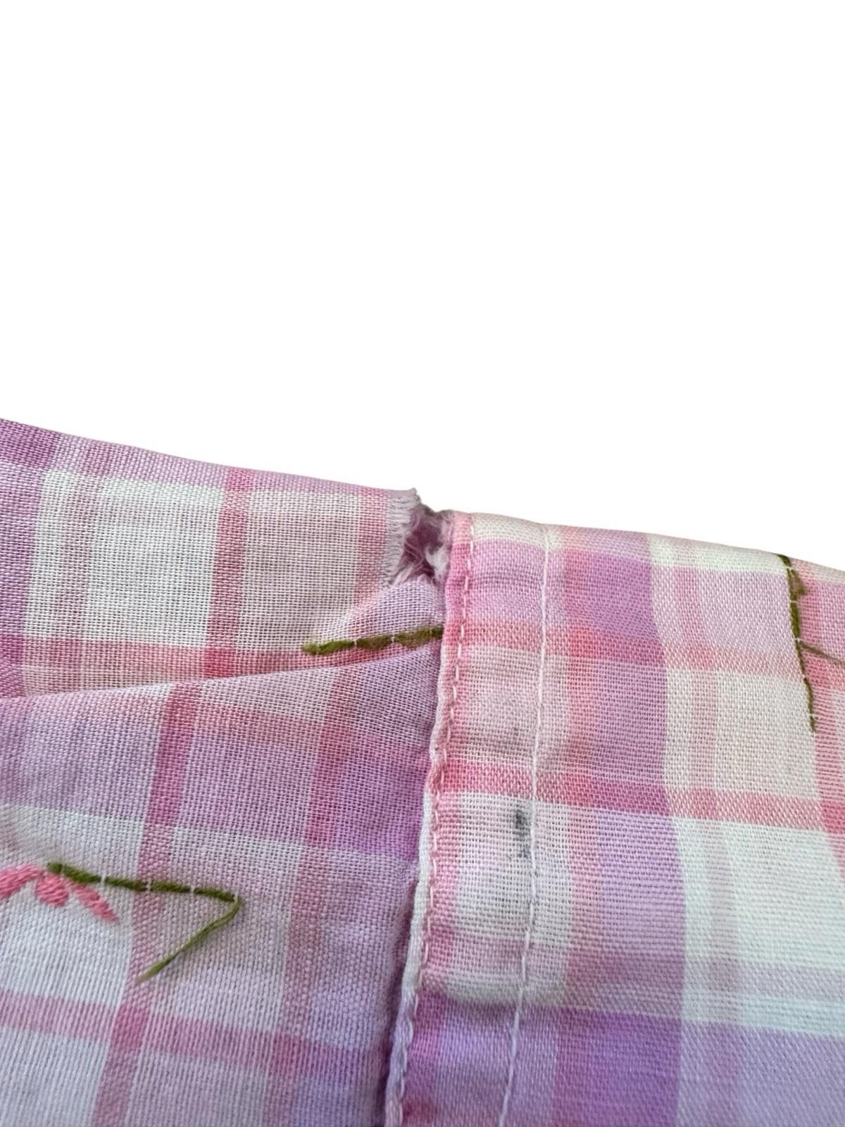 Vintage 1950s Levi's Dan River Western Wear Pink Snap Button Cowgirl Shirt