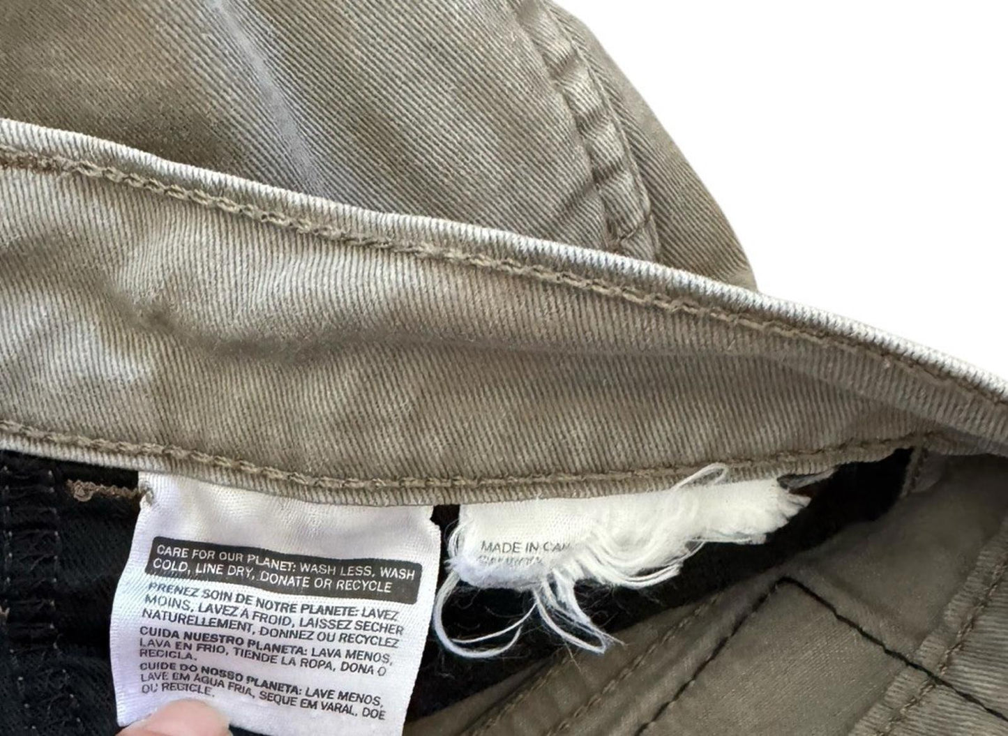 Levis 511 Grey Fatigue Jeans Size 29x30 Denim
