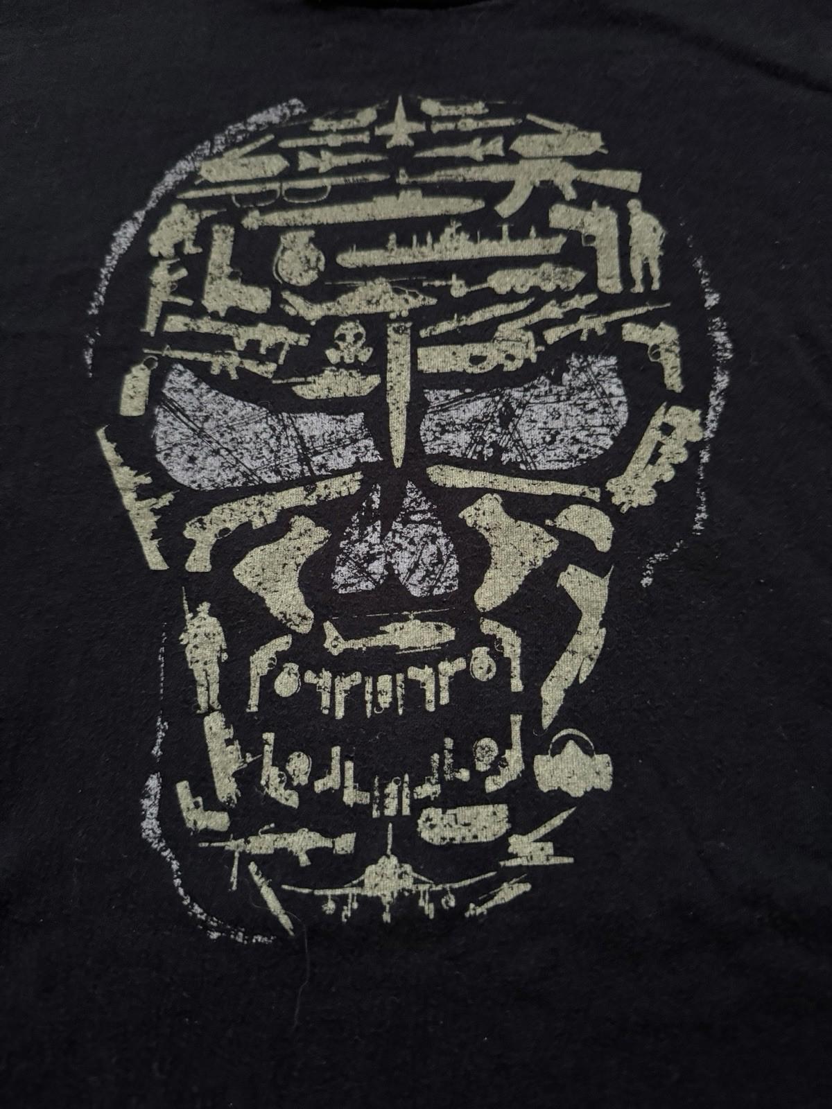Grunt Style T Shirt Mens Medium Flag This We’ll Defend Cotton Short Sleeve