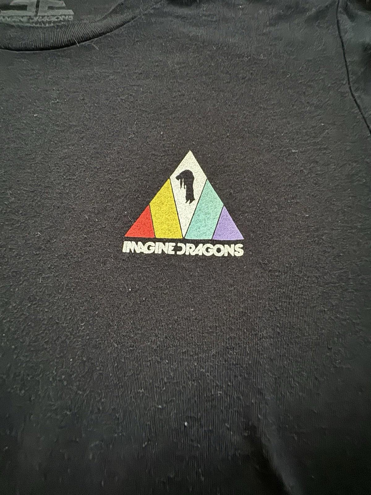 2017 IMAGINE DRAGONS Evolve Concert Tour Shirt Dan Reynolds Wayne Sermon Medium