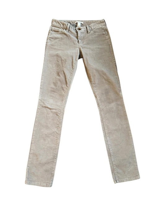 BANANA REPUBLIC Beige Tan 2012 Millstone CORDUROY Women's JEANS Size 26