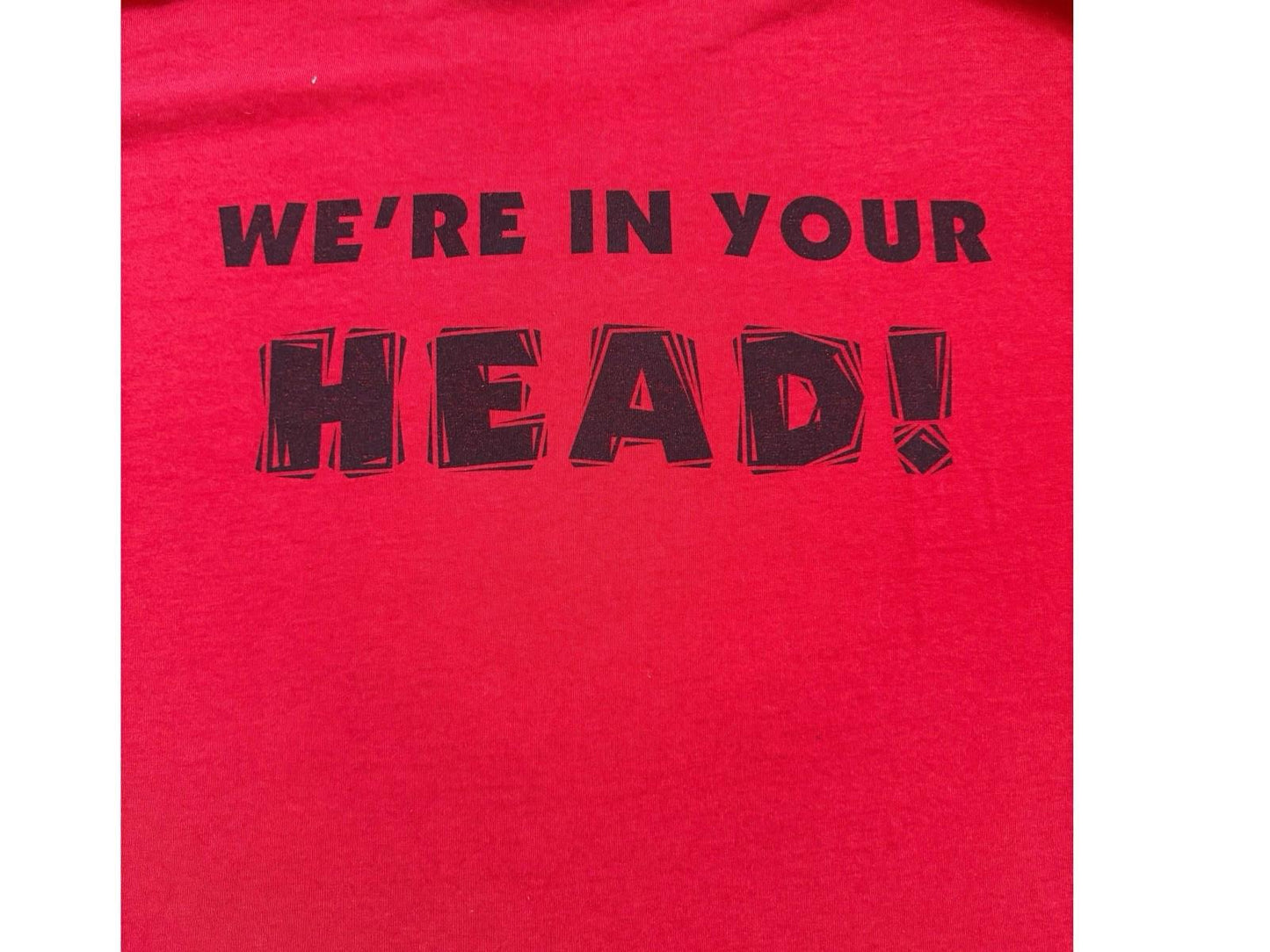 Vintage Manalapan NJ Hooligans Indian Football T-shirt We're In Your Head