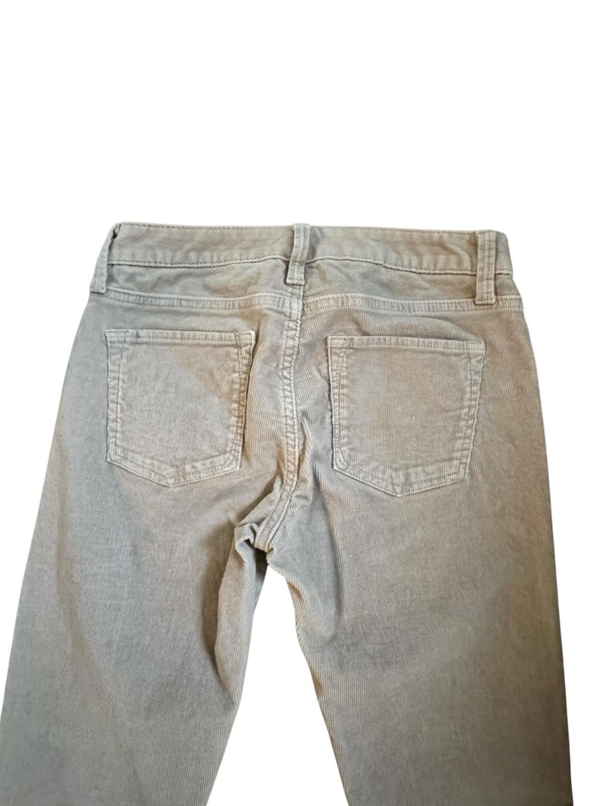 BANANA REPUBLIC Beige Tan 2012 Millstone CORDUROY Women's JEANS Size 26