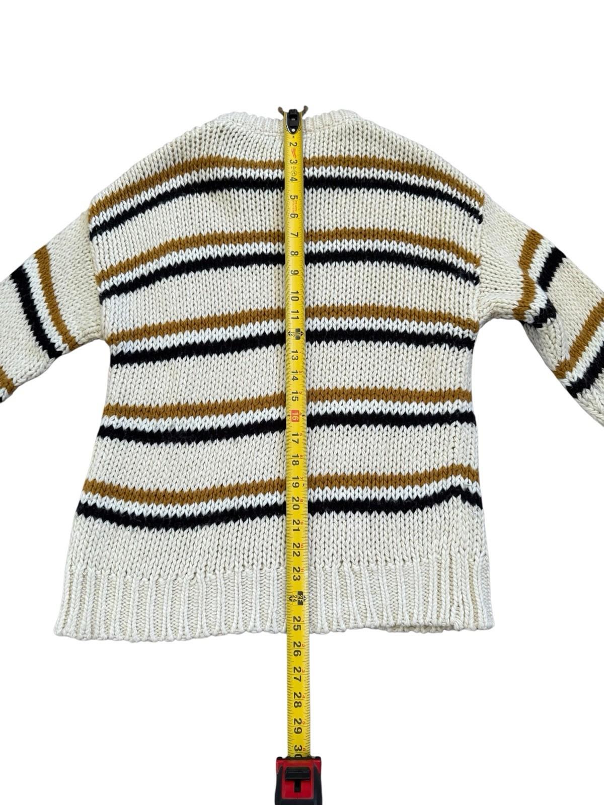 Rue Stiic Australia Bali Women's Striped Wool Sweater Size Small
