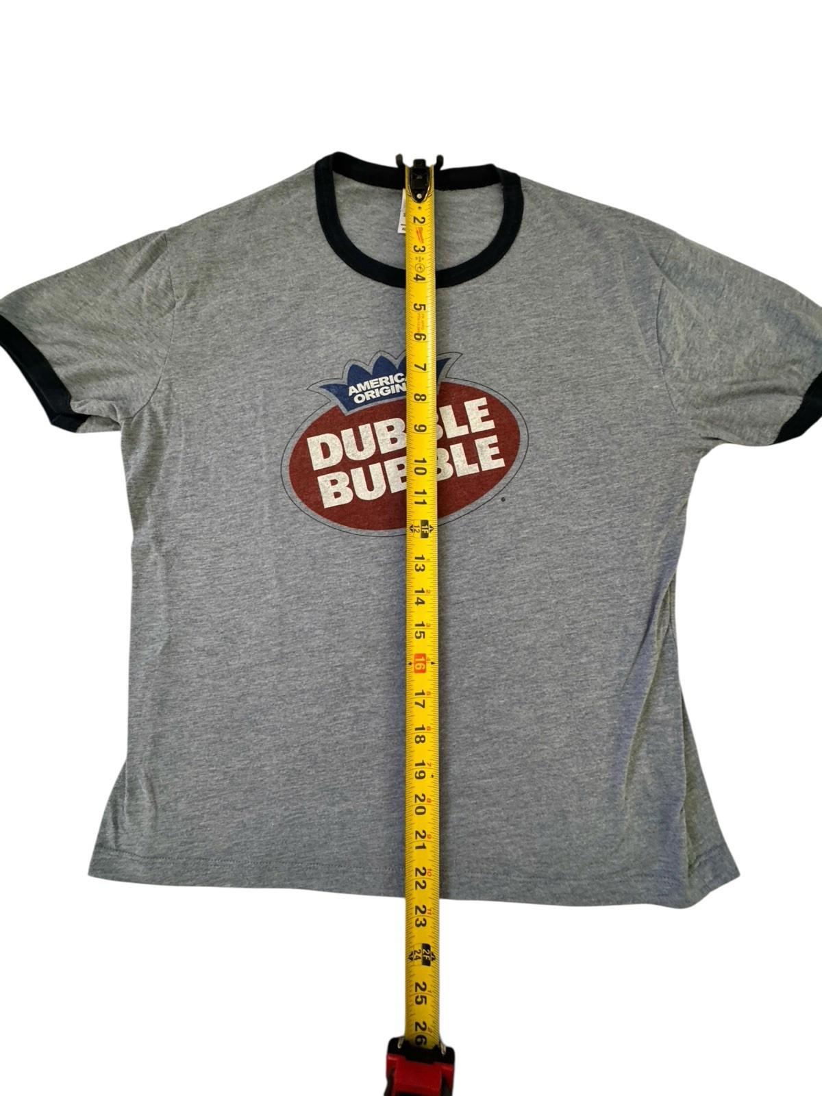 Vintage Look Double Bubble Unisex Blue Tshirt Tee Shirt Youth XL Adult Small
