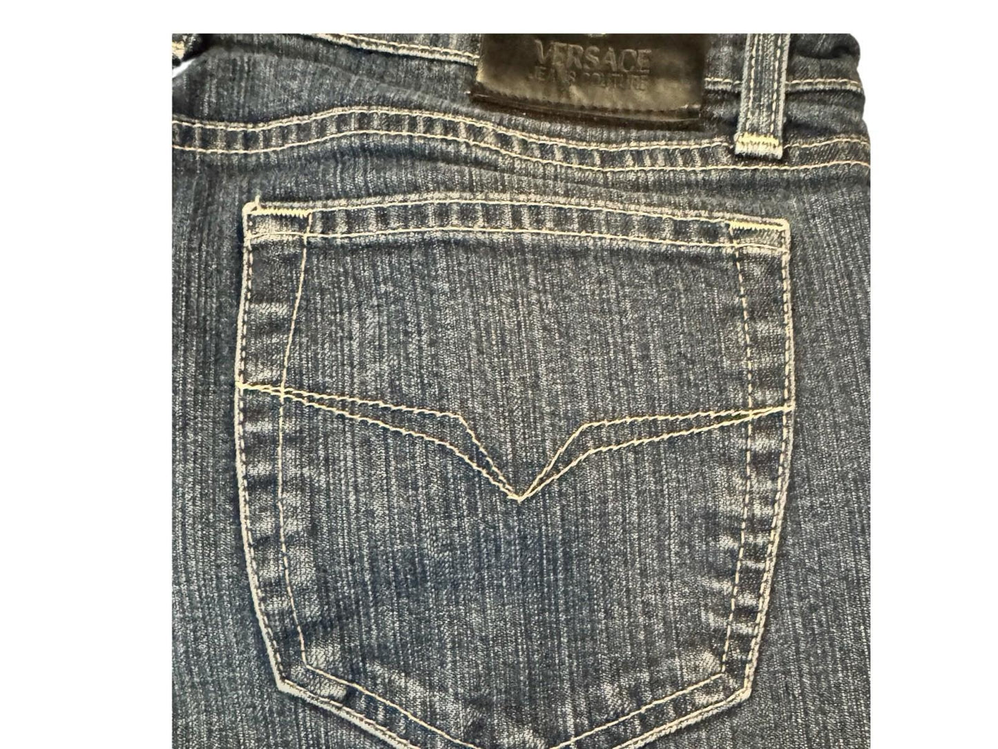 Italian Gianni Versace Jeans Couture Blue Cotton Denim Jeans Size 28 x 30 Italy