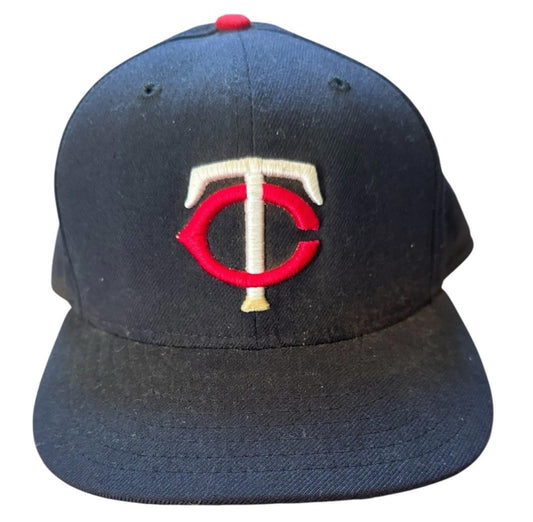 Vintage 1997 Minnesota Twins New Era 59 Fifty On Field Ball Cap Hat 7 5/8 USA