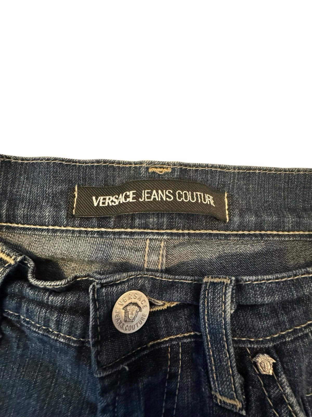 Italian Gianni Versace Jeans Couture Blue Cotton Denim Jeans Size 28 x 30 Italy