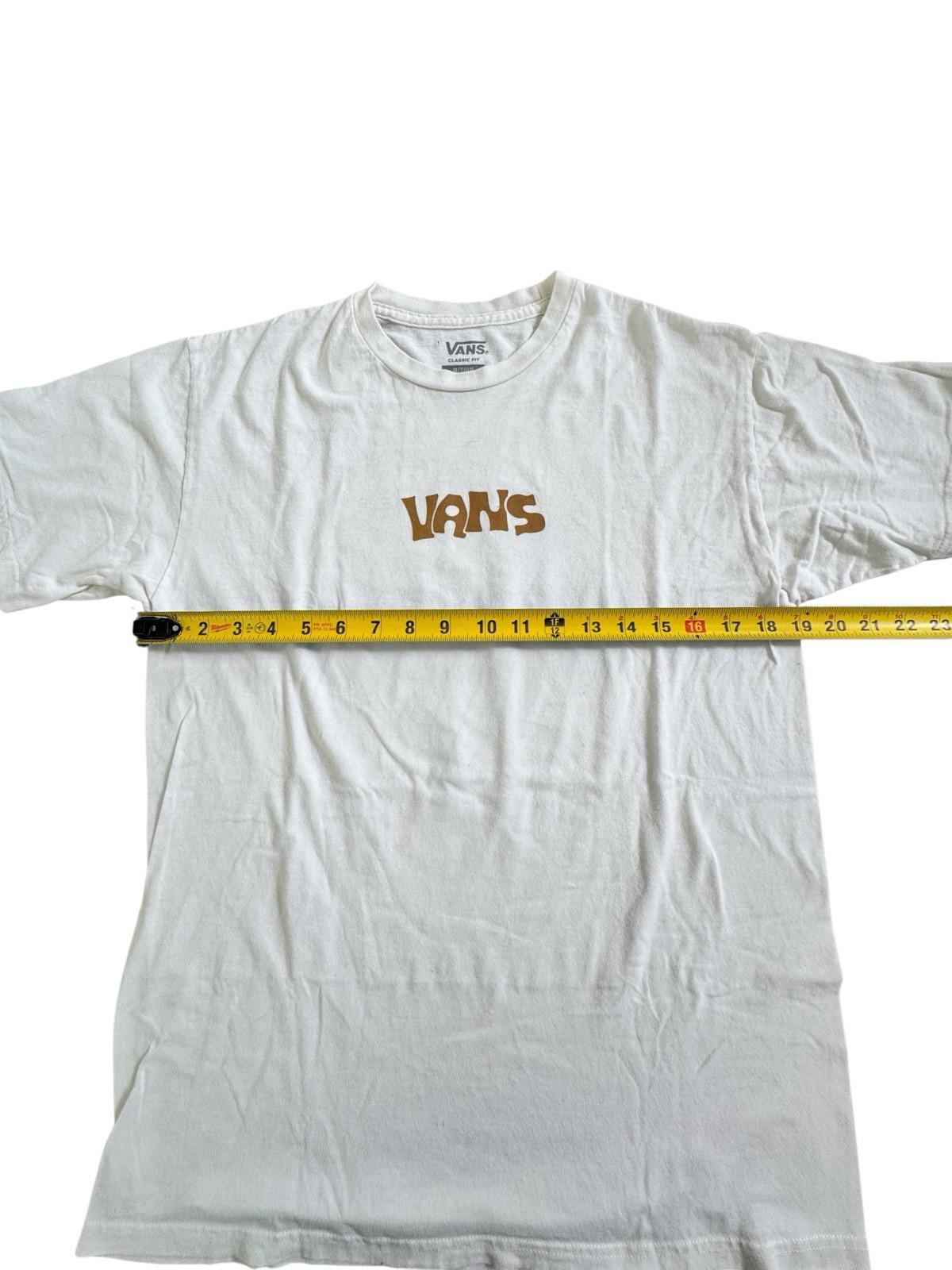 VANS Tshirt Graphic Broccoli T-Shirt Tee Shirt Mens Off The Wall Medium