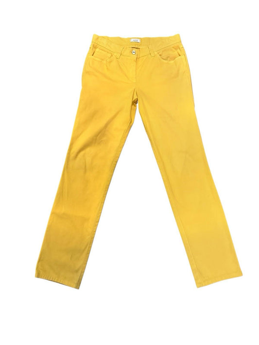 Gunex Italian Jeans Yellow Womens Size 42 Italy 6 US