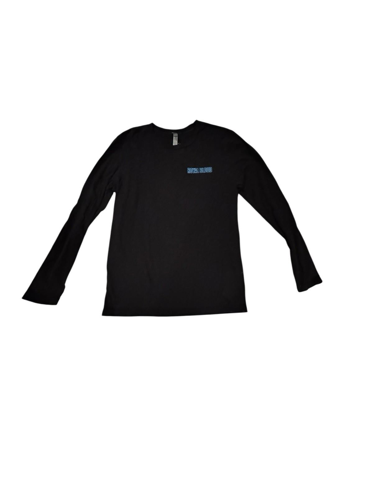 Royal Blood Black Mammoth Records Long Sleeve Tshirt Tee Shirt Size Medium