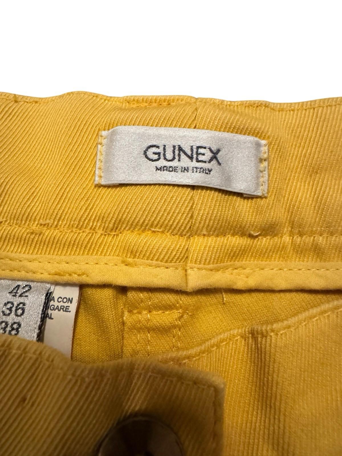 Gunex Italian Jeans Yellow Womens Size 42 Italy 6 US