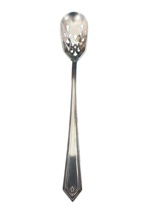 1920s Alvin Richmond Sterling Silver Pierced Olive Spoon