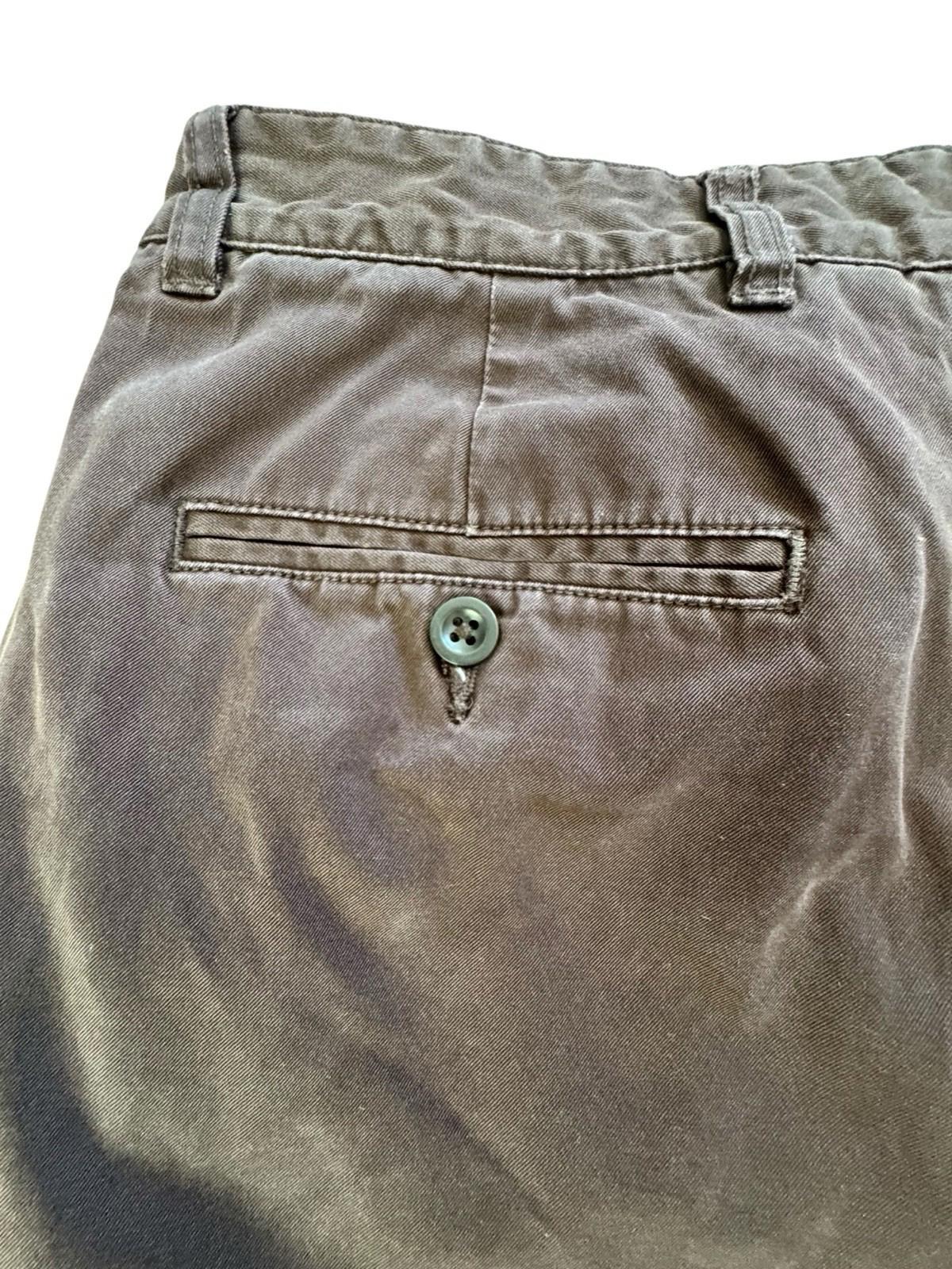 Vintage Tommy Hilfiger Chino Pants Mens W31 L32 Chocolate Brown Baggy Straight