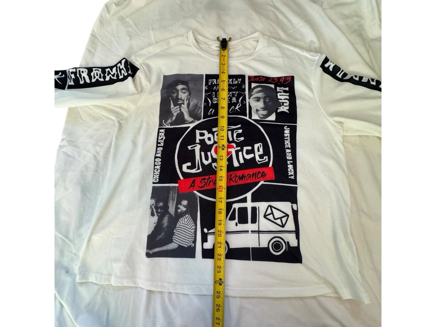 Tupac Shakur Poetic Justice Lightweight Sweatshirt Size XL