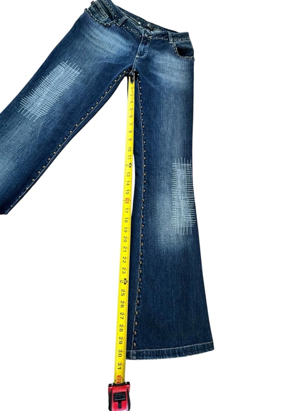 Italian Designer Just Cavalli Roberto Cavalli Rivet Jeans Pants 28x42 Italy