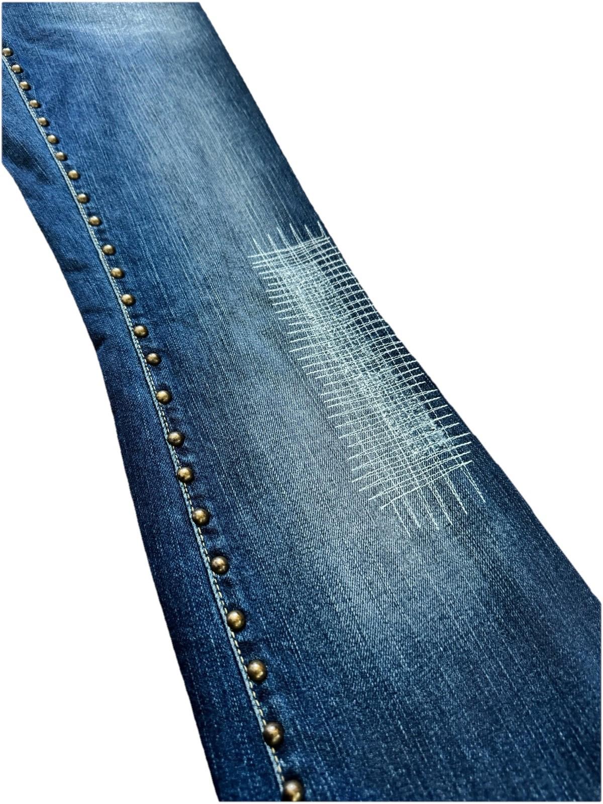 Italian Designer Just Cavalli Roberto Cavalli Rivet Jeans Pants 28x42 Italy