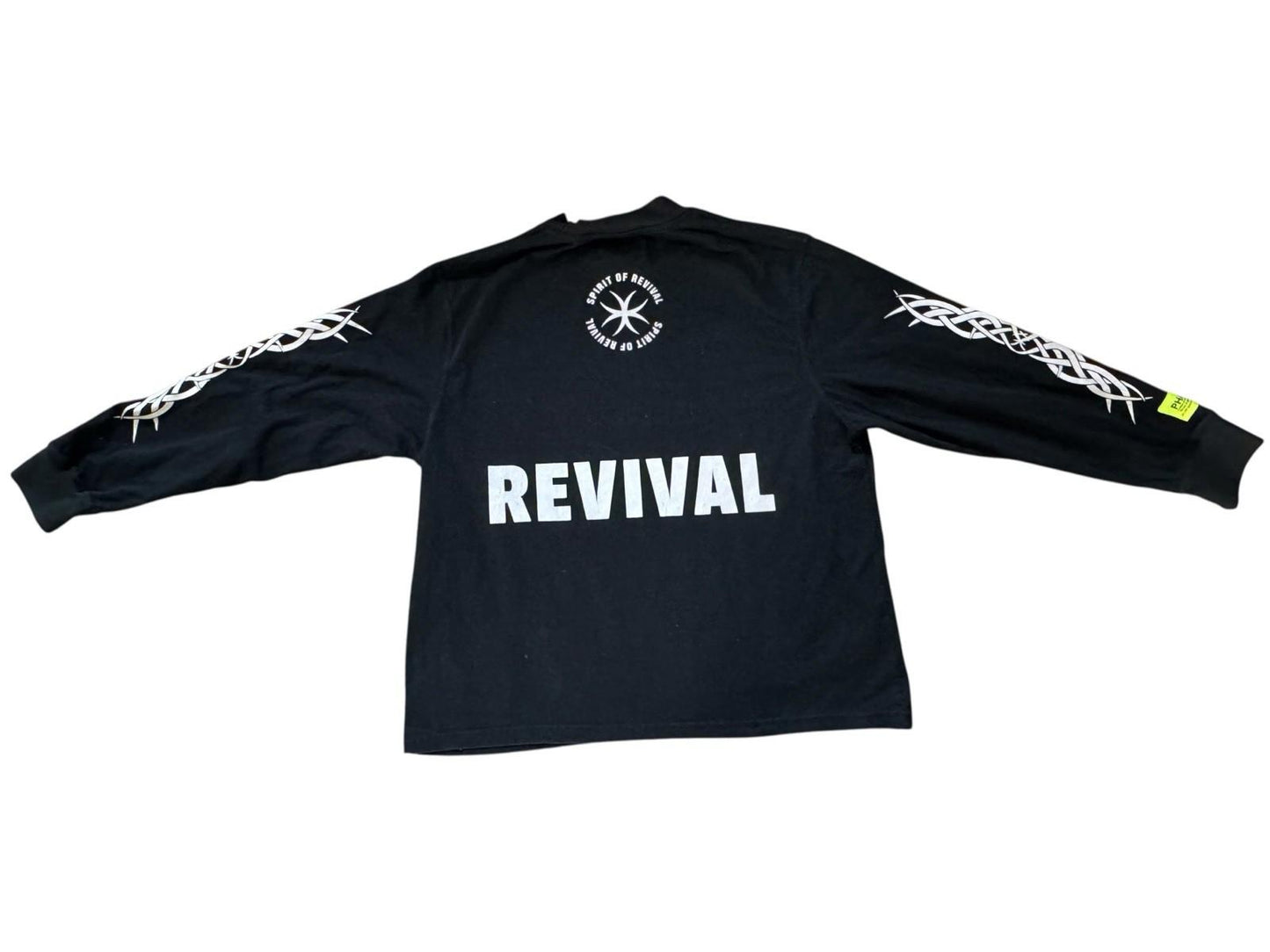 Phase Design Team Los Angeles CA Spirit Of Revival Long Sleeve T-Shirt Size S