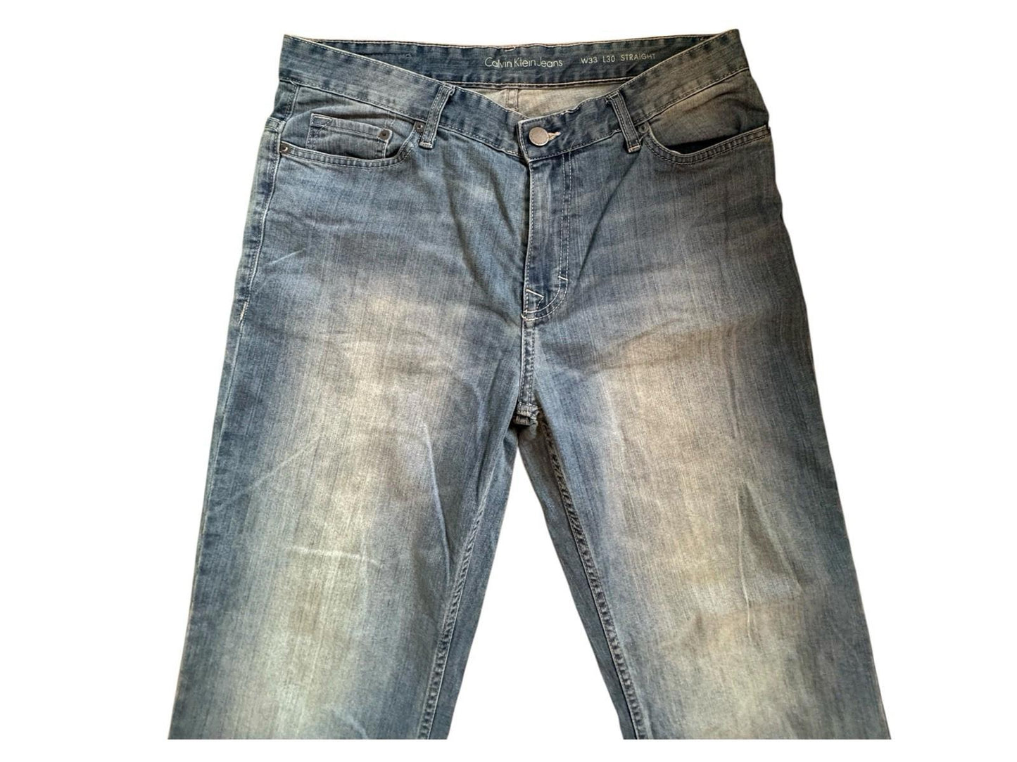 Vintage Men's Calvin Klein Jeans Size 33x30 Straight Leg