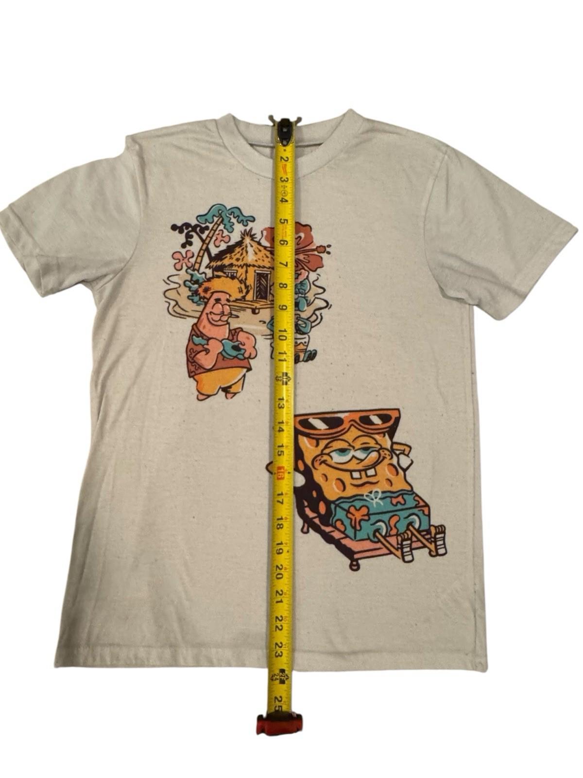 Spongebob TV Tshirt Graphic T-Shirt Tee Shirt YOUTH Large Women's Small